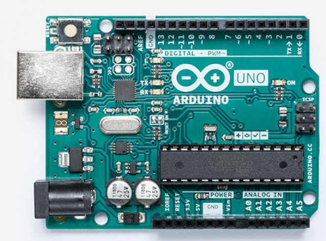 Foto de um Arduino