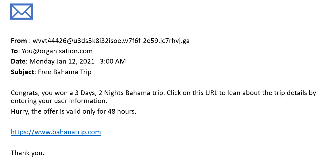 Email de Bob
