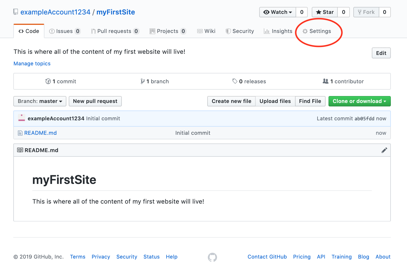 primeiro repositório no github